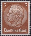 Obrázek k výrobku 53116 - 1934, Deutsches Reich, 0513X, Výplatní známka: Paul von Hindenburg v medailonu (III) - Paul von Hindenburg (1847-1934), 2. říšský prezident ✶✶