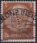 Obrázek k výrobku 53125 - 1934, Deutsches Reich, 0513Xp, Výplatní známka: Paul von Hindenburg v medailonu (III) - Paul von Hindenburg (1847-1934), 2. říšský prezident ⊙