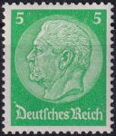 Obrázek k výrobku 53136 - 1934, Deutsches Reich, 0515, Výplatní známka: Paul von Hindenburg v medailonu (III) - Paul von Hindenburg (1847-1934), 2. říšský prezident ✶✶
