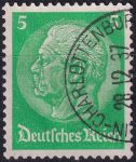 Obrázek k výrobku 53138 - 1934, Deutsches Reich, 0515, Výplatní známka: Paul von Hindenburg v medailonu (III) - Paul von Hindenburg (1847-1934), 2. říšský prezident ⊙