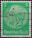Obrázek k výrobku 53141 - 1934, Deutsches Reich, 0515, Výplatní známka: Paul von Hindenburg v medailonu (III) - Paul von Hindenburg (1847-1934), 2. říšský prezident ⊙