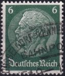 Obrázek k výrobku 53151 - 1934, Deutsches Reich, 0516, Výplatní známka: Paul von Hindenburg v medailonu (III) - Paul von Hindenburg (1847-1934), 2. říšský prezident ⊙