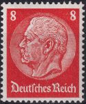 Obrázek k výrobku 53158 - 1934, Deutsches Reich, 0517, Výplatní známka: Paul von Hindenburg v medailonu (III) - Paul von Hindenburg (1847-1934), 2. říšský prezident ✶✶