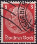 Obrázek k výrobku 53162 - 1934, Deutsches Reich, 0517, Výplatní známka: Paul von Hindenburg v medailonu (III) - Paul von Hindenburg (1847-1934), 2. říšský prezident ⊙