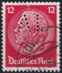 Obrázek k výrobku 53177 - 1934, Deutsches Reich, 0519, Výplatní známka: Paul von Hindenburg v medailonu (III) - Paul von Hindenburg (1847-1934), 2. říšský prezident ⊙