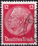 Obrázek k výrobku 53182 - 1934, Deutsches Reich, 0519, Výplatní známka: Paul von Hindenburg v medailonu (III) - Paul von Hindenburg (1847-1934), 2. říšský prezident ⊙