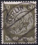 Obrázek k výrobku 53200 - 1934, Deutsches Reich, 0521, Výplatní známka: Paul von Hindenburg v medailonu (III) - Paul von Hindenburg (1847-1934), 2. říšský prezident ⊙