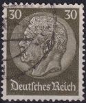 Obrázek k výrobku 53204 - 1934, Deutsches Reich, 0523, Výplatní známka: Paul von Hindenburg v medailonu (III) - Paul von Hindenburg (1847-1934), 2. říšský prezident ⊙