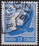 Obrázek k výrobku 53235 - 1934, Deutsches Reich, 0531, Letecká poštovní známka: Orel Skalní ⊙