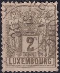 Obrázek k výrobku 53296 - 1882, Lucembursko, 0045D, Výplatní známka: Alegorická kresba ⊙