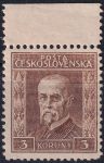 Obrázek k výrobku 53360 - 1926, ČSR I, 0198P5, Výplatní známka: 75. narozeniny T. G. Masaryka (rytina) ✶