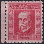 Obrázek k výrobku 53361 - 1926, ČSR I, 0198P7, Výplatní známka: 75. narozeniny T. G. Masaryka (rytina) ✶ o H