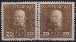 Obrázek k výrobku 53420 - 1915/1917, Rakousko-uherská polní pošta (Všeobecné vydání), 30A, Výplatní známka: Císař František Josef I. ⊙ ⊟