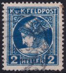 Obrázek k výrobku 53444 - 1915/1917, Rakousko-uherská polní pošta (Všeobecné vydání), 36A, Výplatní známka: Císař František Josef I. ⊙