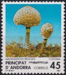 Obrázek k výrobku 53458 - 1990, Andorra (Španělská pošta), 0216, Ochrana přírody: Houby (VII) ✶✶