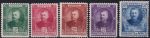 Obrázek k výrobku 53517 - 1922, Monako, 0051/0053, Výplatní známky: Kníže Albert I. ✶✶