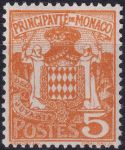Obrázek k výrobku 53531 - 1933, Monako, 0075, Výplatní známka: Státní znak ✶✶