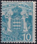 Obrázek k výrobku 53532 - 1926, Monako, 0076, Výplatní známka: Státní znak ✶✶