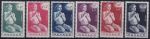 Obrázek k výrobku 53573 - 1945, Monako, 0297/0301, Letecké poštovní známky ✶✶