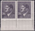 Obrázek k výrobku 53603 - 1942, Protektorát, 097, Výplatní známka: Adolf Hitler ✶✶ o D