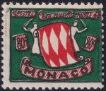 Obrázek k výrobku 53691 - 1954, Monako, 0480, Výplatní známka: Státní znak ✶✶