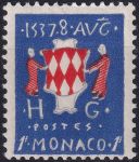 Obrázek k výrobku 53692 - 1954, Monako, 0481, Výplatní známka: Státní znak ✶✶