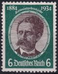 Obrázek k výrobku 53886 - 1934, Deutsches Reich, 0540ya, Oslava koloniální památky: Koloniální výzkumníci - Franz A. E. Lüderitz ✶