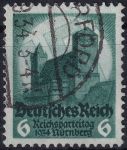 Obrázek k výrobku 53908 - 1934, Deutsches Reich, 0546, Říšský stranický sjezd, Norimberk ⊙