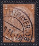 Obrázek k výrobku 53916 - 1934, Deutsches Reich, 0548, Úmrtí Paula von Hindenburga ⊙