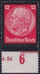 Obrázek k výrobku 53941 - 1934, Deutsches Reich, 0549p, Úmrtí Paula von Hindenburga ✶✶ o D