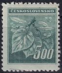 Obrázek k výrobku 53997 - 1945, ČSR II, 0380VV, Výplatní známka: Lipová ratolest ✶✶