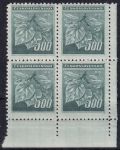 Obrázek k výrobku 54012 - 1945, ČSR II, 0380VV, Výplatní známka: Lipová ratolest ✶✶ ⊞ o D