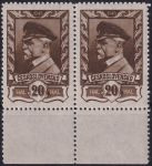 Obrázek k výrobku 54087 - 1946, ČSR II, 0382, Výplatní známka: Moskevské vydání ✶✶ ⊟ o P