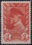 Obrázek k výrobku 54100 - 1945, ČSR II, 0384, Výplatní známka: Moskevské vydání ✶✶ 