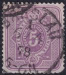 Obrázek k výrobku 54198 - 1872, Německá říše, 025, Výplatní známka: Orel s velkým štítem na hrudi (a korunou se stuhou) ⊙ 
