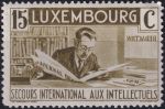 Obrázek k výrobku 54208 - 1935, Lucembursko, 0267, Mezinárodní pomoc emigrantům intelektuálům: Sochař a malíř ✶