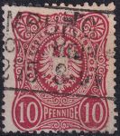 Obrázek k výrobku 54237 - 1875, Německá říše, 033a, Výplatní známka: Říšský orel, vydání \"PFENNIGE\" ⊙ 