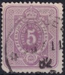 Obrázek k výrobku 54253 - 1880, Německá říše, 040, Výplatní známka: Číslice ⊙ 
