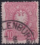 Obrázek k výrobku 54260 - 1880, Německá říše, 041a, Výplatní známka: Říšský orel v oválu ⊙ 