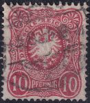 Obrázek k výrobku 54262 - 1880, Německá říše, 041a, Výplatní známka: Říšský orel v oválu ⊙ 