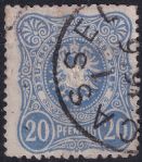 Obrázek k výrobku 54269 - 1886, Německá říše, 042c, Výplatní známka: Říšský orel v oválu ⊙ 
