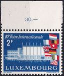 Obrázek k výrobku 54319 - 1958, Lucembursko, 0581, 10. Mezinírodní veletrh, Lucemburk ✶✶