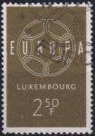 Obrázek k výrobku 54337 - 1959, Lucembursko, 0601, 40. výročí nástupu na trůn velkovévodkyně Šarloty ⊙ 