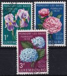 Obrázek k výrobku 54336 - 1959, Lucembursko, 0606/0608, Květinový festival v Bad Mondorfu (III) ⊙