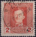 Obrázek k výrobku 54355 - 1917/1918, Rakousko-uherská polní pošta (Všeobecné vydání), 53A, Výplatní známka: Císař Karel I. ⊙ ⊟ 