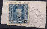 Obrázek k výrobku 54382 - 1917/1918, Rakousko-uherská polní pošta (Všeobecné vydání), 58A, Výplatní známka: Císař Karel I. ⊡