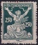 Obrázek k výrobku 54507 - 1920, ČSR I, 0161AVV, Výplatní známka: Osvobozená republika ⊙