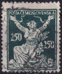 Obrázek k výrobku 54509 - 1920, ČSR I, 0161AVV, Výplatní známka: Osvobozená republika ⊙