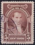 Obrázek k výrobku 54534 - 1944, Ekvádor, 0540, Výplatní známka: Vládní budova ⊙