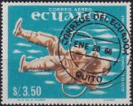 Obrázek k výrobku 54554 - 1966, Ekvádor, 1210, Letecká známka: Úspěchy ve vesmírných letech: Sluneční systém ⊙